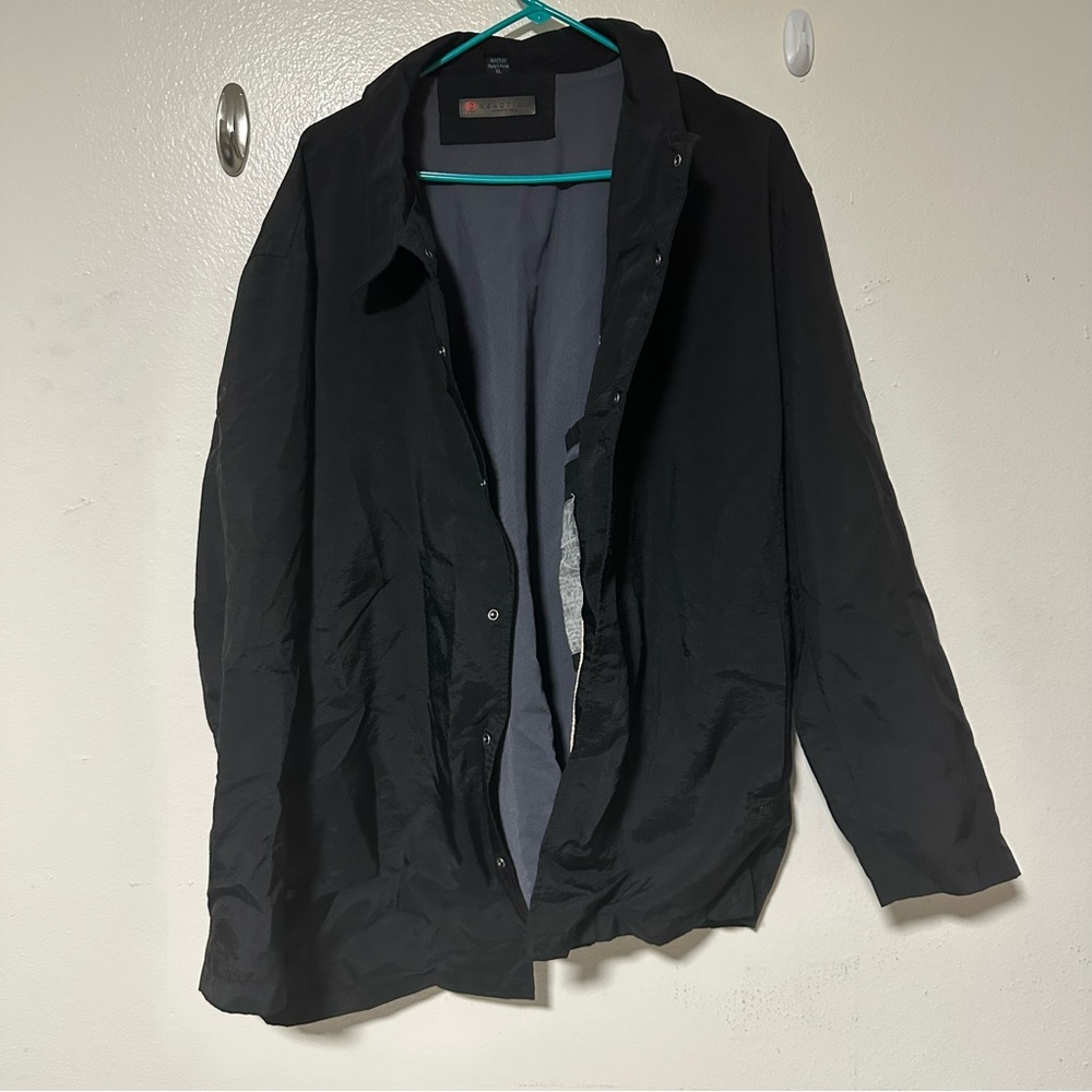 Reaction Kenneth Cole Black Jacket XL Used Good Shape